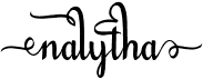 preview image of the Nalytha font