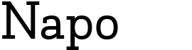 preview image of the Napo font