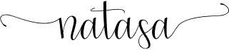 preview image of the Natasa font