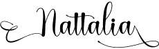 preview image of the Nattalia font