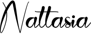 preview image of the Nattasia font