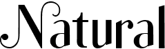 preview image of the Natural font