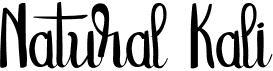 preview image of the Natural Kali font