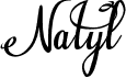 preview image of the Natyl font