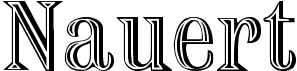 preview image of the Nauert font