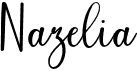 preview image of the Nazelia font