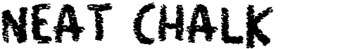 preview image of the Neat Chalk font