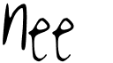 preview image of the Nee font