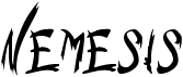 preview image of the Nemesis font