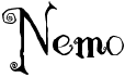 preview image of the Nemo font