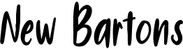 preview image of the New Bartons font