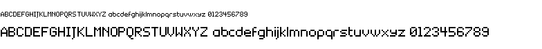 preview image of the New Gen font