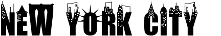 preview image of the New York City font