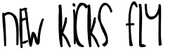 preview image of the New Kicks Fly font