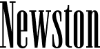 preview image of the Newston font