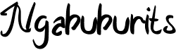 preview image of the Ngabuburits font