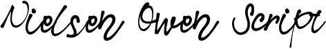 preview image of the Nielsen Owen Script font