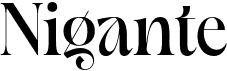 preview image of the Nigante font