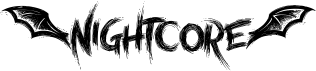 preview image of the Nightcore font