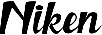 preview image of the Niken font