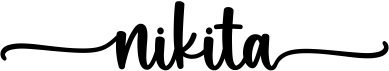 preview image of the Nikita font