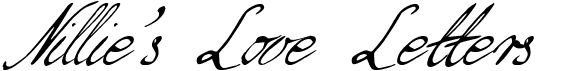 preview image of the Nillie's Love Letters font