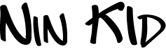 preview image of the Nin Kid font