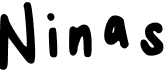 preview image of the Ninas font