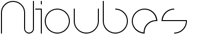 preview image of the Nioubes font