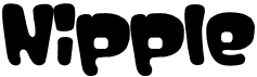 preview image of the Nipple font