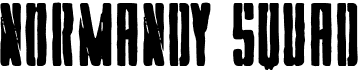 preview image of the Normandy Squad font