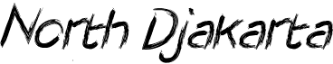 preview image of the North Djakarta font