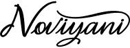 preview image of the Noviyani font