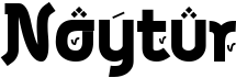 preview image of the Noytur font
