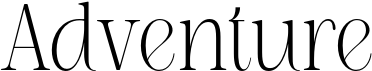 preview image of the NT Adventure font