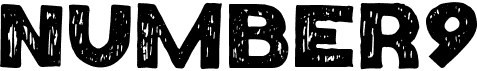 preview image of the Number9 font