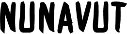 preview image of the Nunavut font