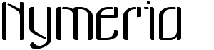 preview image of the Nymeria font
