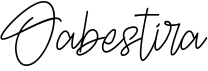 preview image of the Oabestira font