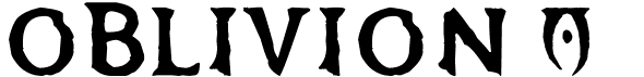 preview image of the Oblivion font