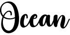 preview image of the Ocean font
