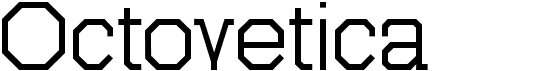 preview image of the Octovetica font