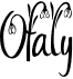 preview image of the Ofaly font