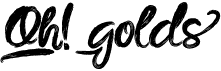 preview image of the Oh! golds font