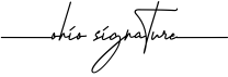 preview image of the Ohio Signature Script font