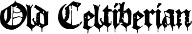 preview image of the Old Celtiberian font