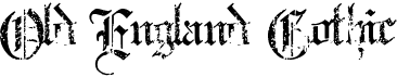 preview image of the Old England Gothic font