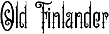preview image of the Old Finlander font