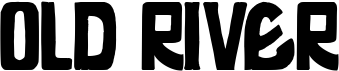 preview image of the Old River font