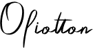 preview image of the Oliotton font